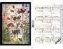 Kapesní kalendářík Postfila 2002 - reprodukce aršíku známek