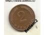 Německo 2 feniky, 1974 Značka mincovny D - Mnichov (n1)