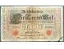 Německo 1000 marek 21.4.1910 podtisk V série A 6timístný čís