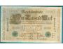 Německo 1000 marek 21.4.1910 podtisk F série C zelená pečeť
