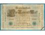 Německo 1000 marek 21.4.1910 podtisk G série D zelená pečeť