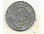 Francie 1 frank, 1947 Bez značky mincovny (n1)