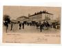 Brno nádraží s kočáry prošlá r.1900.SV5/60