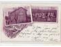 Střelice (Brno)nádraží,Hostinec prošlá r.1901.SV5/99
