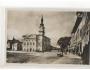 Kežmarok Městský dům s auty,obchody prošlá r.1937.SV6/47