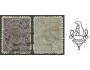 Travankór 1889 č.4, prevrátená a otočená priesvitka