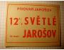 P.E Pivo-Pivovar-JAROŠOV /473