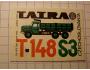 zápalková nálepka-auto TATRA/28
