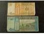 Mongolsko 2 bankovky 1 a 10 tugrik