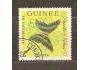 ZNÁMKY / 1ks GUINEA / MOTÝL *Zn=171