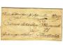LETTOWITZ, dopis 1840,