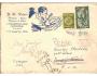 DOPIS / VÝSTAVA IZRAEL /r.1957*cl67