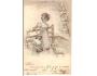 DĚVČE+OVEČKA /r.1906*AG29
