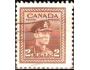 Kanada 1942 Král Jiří VI., Michel č.217A raz.