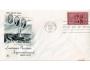 USA 1953 Koupě Louisiany od Francie, Michel č.639 FDC skvrnk