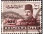 Egypt 1952 Král Faruk, přetisk, Michel č.370 raz.