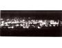 Zruč nad Sázavou v noci  - panoramatická 210x90  ***51166