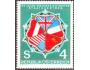 Rakousko 1980 25. Výročí státní smlouvy, vlajky signatářů,