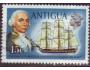 Antigua 1970 Kapitán Collinwood a jeho loď, Michel č.238 raz