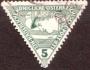 Rakousko 1916 Hlava Merkura,trojúhelníková známka, Michel č.