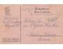 FELDPOST= do KAŠAVA U HOLEŠOVA /rok1916*c3372