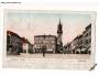 Znojmo náměstí s obchody a lidmi r.1903,prošlá L3/106