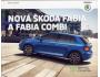 Škoda Fabia a Fabia Combi prospekt 01 / 2016 CZ