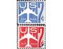 USA 1958 Letecké, Michel č.732-3A **