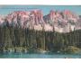 ALPY =DOLOMITY / LAGO CAREZZA =rok1915?*BE3826