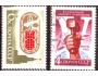 SSSR 1964 Světový odborový kongres Moskva, Michel č. 2548-9