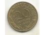 Francie 20 centimes 1977 (A1) 3.36