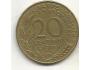 Francie 20 centimes 1977 (A4) 3.36