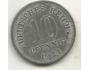 Německo - císařství 10 pfennig 1921 non-magnetic (A5) 12.58