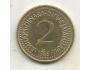 Jugoslávie 2 dinara 1986 (A6) 4.90