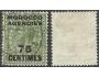 Maroko - britská pošta 1925 francúzska mena č.17