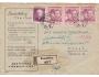 R-DOPIS= DOMAŽLICE+2 NALEPKY XI.SOKOL.SLET=rok1948*c13042