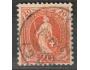Švýcarsko 1882 Stojící Helvetia, Michel č.58A raz.