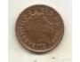 Spojené království 1 cent, 1999 Poměděná ocel /magnetická/ (