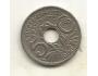 Francie 5 centimů, 1920 Otvor uprostřed, 19 mm (n2)