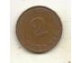 Německo 2 feniky, 1977 Značka mincovny J (n3)