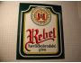 P.E-velká SAMOLEPKA Pivo-Pivovar-REBEL-H.BROD/S1