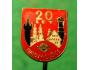 Odznak-20 LET JEDNOTA KLATOVY-SUŠICE /2