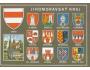 ČSR 1980 Jihomoravský kraj, znaky okresních měst, barevná po
