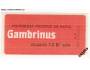 GAMBRINUS - 12 B° SÖR