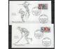 Berlín-volejbal,pozemní hokej-836/37 FDC