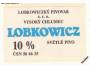 VYSOKÝ CHLUMEC - LOBKOWICZ 10% SVĚTLÉ