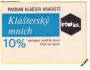 Klášter Hradiště- 10% mnich