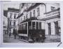 Černobílá pohlednice Liberecké tramvaje *6811