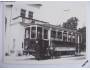 Černobílá pohlednice Liberecké tramvaje *6814