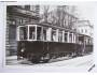 Černobílá pohlednice Liberecké tramvaje *6817